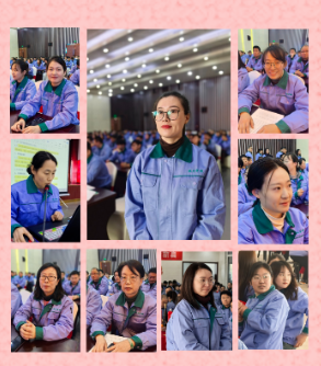 妇女节员工拼图